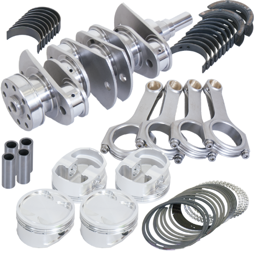 Picture of Eagle Subaru EJ257 wForced Induction 99.5mm Bore H - Beam Rods 4340 Crank Stroker Rotating Assembly