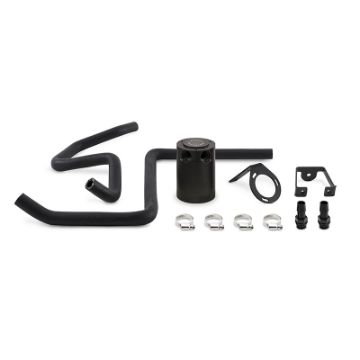 Picture of Mishimoto 05 - 14 Dodge Charger 05 - 14 Chrysler 300C 5.7L Direct Fit Oil Catch Can Kit - Black
