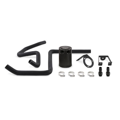 Picture of Mishimoto 05 - 14 Dodge Charger 05 - 14 Chrysler 300C 5.7L Direct Fit Oil Catch Can Kit - Black