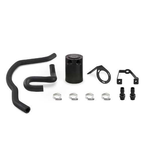 Picture of Mishimoto 2015 Dodge Charger 2015 Chrysler 300C 6.4L Direct Fit Oil Catch Can Kit - Black