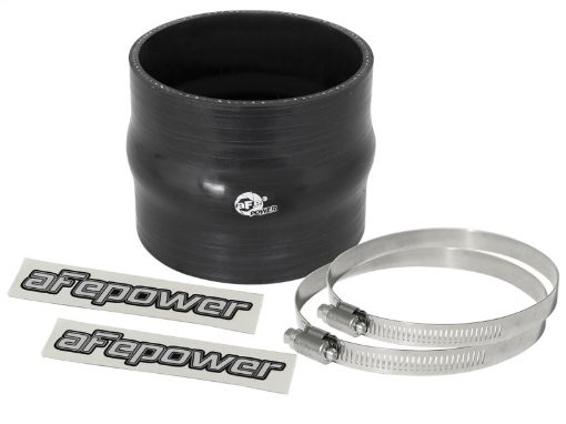 Picture of aFe Magnum FORCE Silicone Replacement Coupling Kit 3.5in ID x 3in Length Straight Coupler w Hump