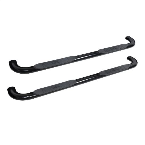 Picture of Westin 2019 Chevrolet SilveradoSierra 1500 Crew Cab Platinum 4 Oval Nerf Step Bars - Black