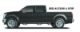 Picture of N - Fab Podium LG 15.5 - 19 Dodge RAM 1500 Crew Cab 6.4ft Bed - Bed Access - Tex. Black - 3in