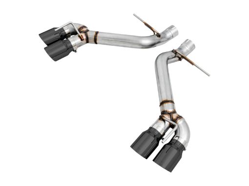 Picture of AWE Tuning 16 - 19 Chevrolet Camaro SS Axle - back Exhaust - Track Edition (Quad Diamond Black Tips)