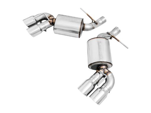 Picture of AWE Tuning 16 - 19 Chevrolet Camaro SS Axle - back Exhaust - Touring Edition (Quad Chrome Silver Tips)