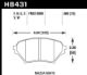 Picture of Hawk 01 - 05 Miata w Sport Suspension HT - 10 Race Front Brake Pads D890