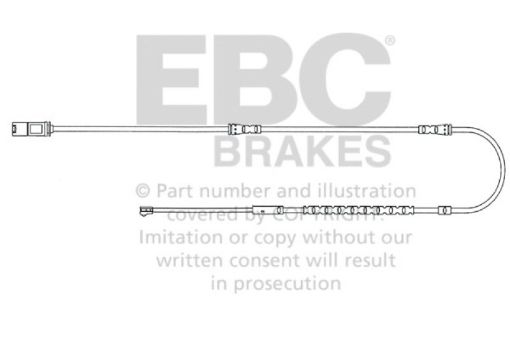 Picture of EBC 2010 - 2011 BMW 528 3.0L (F10) Front Wear Leads
