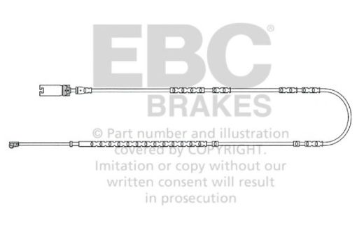 Picture of EBC 2013 - 2015 BMW X1 2.0L Turbo (28I) Rear Wear Leads