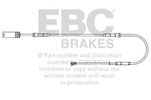 Picture of EBC 2010 - 2013 BMW 128 3.0L Front Wear Leads