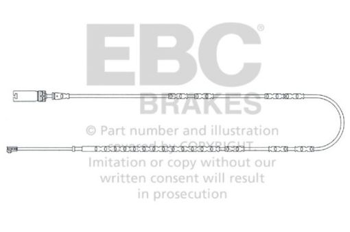 Picture of EBC 2010 - 2013 BMW 128 3.0L Rear Wear Leads