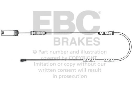 Picture of EBC 2011 - 2012 BMW 135 3.0L Turbo Front Wear Leads