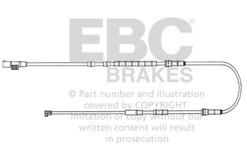 Picture of EBC 2010 - 2016 BMW Z4 3.0L (E89) Front Wear Leads