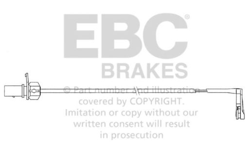 Picture of EBC 2011 Audi A6 2.0L Turbo Rear Wear Leads