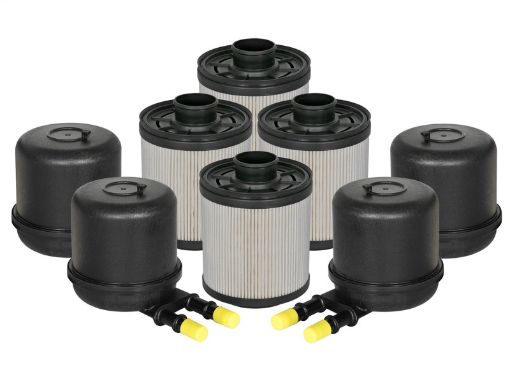 Picture of aFe Pro GUARD D2 Fuel Filter 11 - 17 Ford Diesel Trucks V8 6.7L (td) (4 Pack)