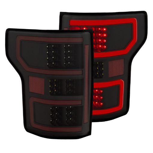 Picture of ANZO 18 - 19 Ford F - 150 LED Taillights Black