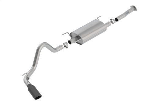 Picture of Borla 16 - 18 Toyota Tacoma 3.5L AT 4DR CC Short Bed S - Type SS Catback Exhaust - Black Chrome Tip