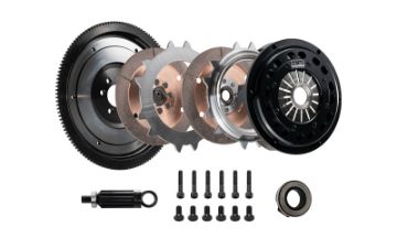 Picture of DKM Clutch VW BeetleGolfJettaPassat 2.0L TDI Twin Disc MR Clutch wFlywheel (650 ftlbs Torque)