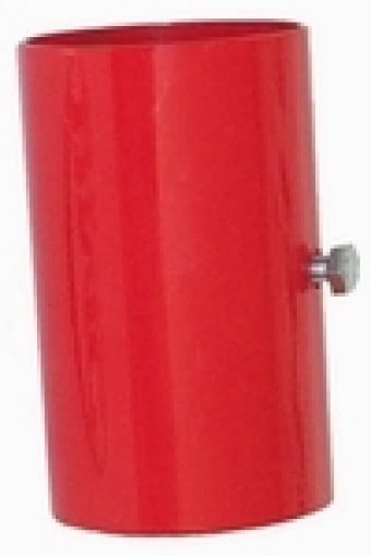 Picture of BMC Aluminum Connector Pipe wThreaded Support Pin 60mm Diameter 100mm Length (1.5mm Thickness)