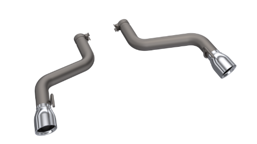 Picture of QTP 16 - 18 Chevrolet Camaro SS 6.2L 304SS Eliminator Muffler Delete Axle Back Exhaust w4.5in Tips