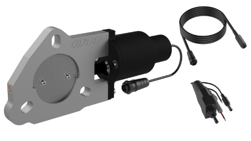 Picture of QTP 2.25in Bolt - On QTEC Electric Cutout Valve - Single