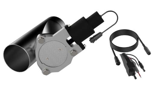 Picture of QTP 3.5in Bolt - On QTEC Electric Cutout Valve - Single