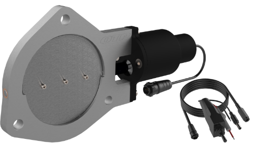 Picture of QTP 4in Bolt - On QTEC Electric Cutout Valve - Single