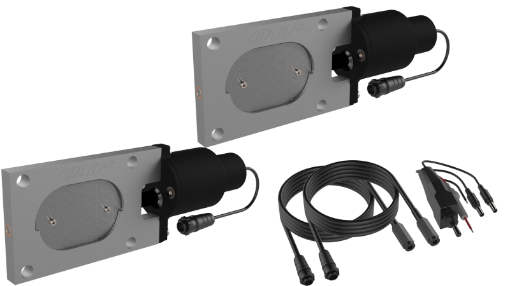 Picture of QTP Bolt - On QTEC Dual Low Profile Oval Electric Cutout Valves - Pair