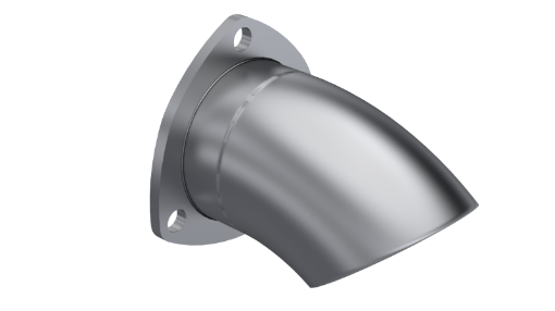 Picture of QTP 3in Bolt - On QTEC Adjustable Turn Down