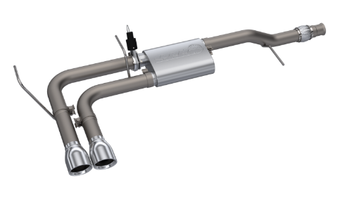 Picture of QTP 14 - 18 Chevy Silverado 1500 4.8L5.3L ECCC SB 304SS Screamer Cat - Back Side Exit w4.5in Tips