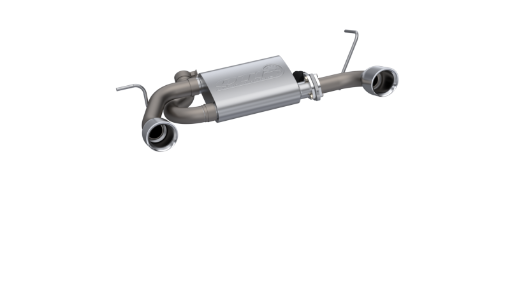 Picture of QTP 2018 Jeep Wrangler JL 304SS Screamer Cat - Back Exhaust 4DR w4in Tips