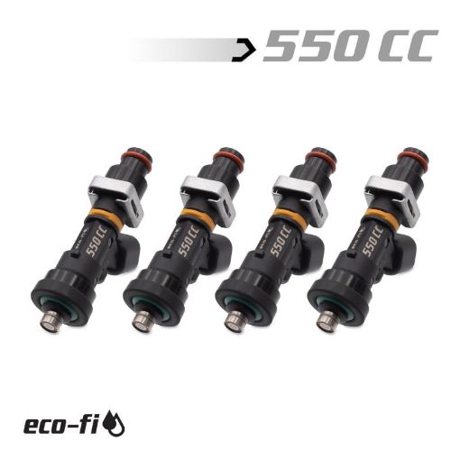 Picture of BLOX Racing Eco - Fi Street Injectors 550ccmin w12in Adapter Honda BDH Series (Set of 4)