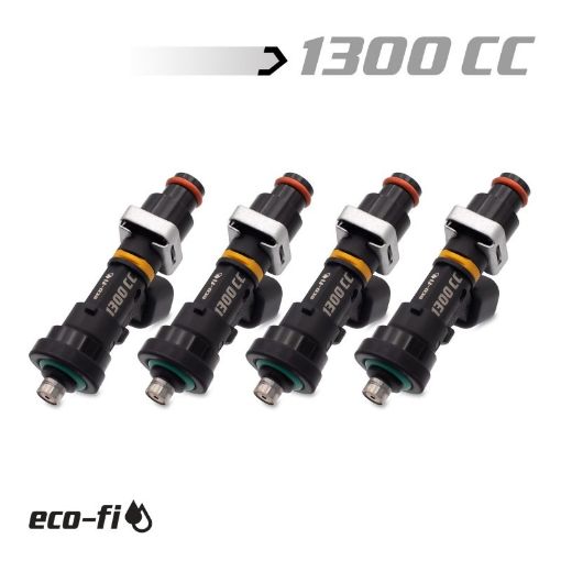 Picture of BLOX Racing Eco - Fi Street Injectors 1300ccmin w12in Adapter Honda BDH Series (Set of 4)