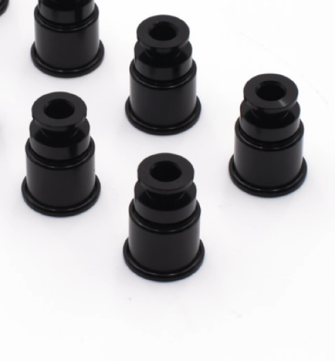 Picture of BLOX Racing 14mm Adapter Top (12in) wViton O - Ring Retaining Clip (Set of 4)