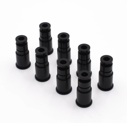 Picture of BLOX Racing 14mm Adapter Top (1in) wViton O - Ring Retaining Clip (Set of 4)