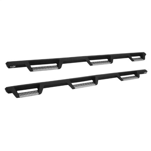 Picture of WestinHDX 17 - 18 Ford F - 250350 Crew Cab (6.75ft Bed) Stainless Drop Nerf Step Bars - Textured Black