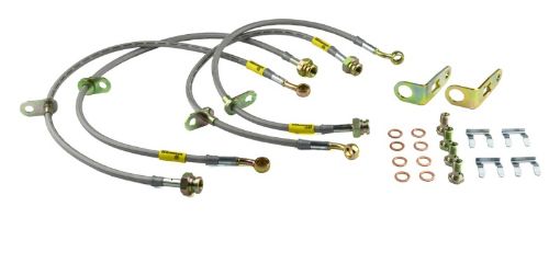 Picture of Goodridge 06 - 11 Honda Civic (Rear Disc Models) Stainless Steel Brake Line Kit