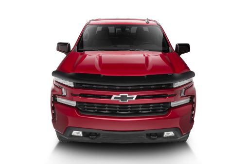 Picture of AVS 22 - 23 Chevrolet Silverado 1500 (Excl. ZR2LT TB) Bugflector II High Profile Hood Shield - Smoke