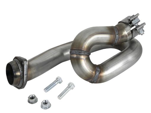 Picture of aFe POWER Twisted Steel Loop Relocation Pipe 2018 Jeep Wrangler (JL) V6 - 3.6L