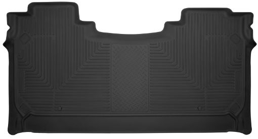 Picture of Husky Liners 2019 Dodge Ram 1500 Crew Cab X - Act Contour Black 2nd Seat Floor Liners