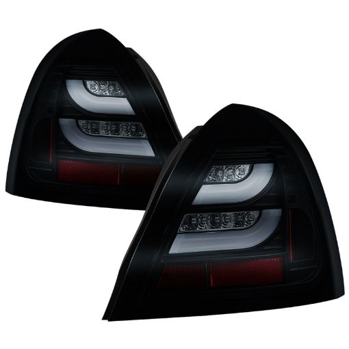 Picture of Spyder 04 - 08 Pontiac Grand Prix Light Bar LED Tail Light - Black Smoke (ALT - YD - PGP04 - LED - BSM)