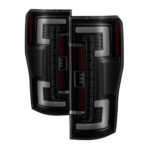Picture of Spyder 17 - 18 Ford F - 250 Super Duty (Excl LED Models) LED Tail Lights - Blk Smk (ALT - YD - FS17 - LED - BSM)