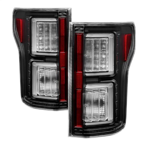 Picture of Spyder 18 - 19 Ford F - 150 (wo Blind Spot Sensor) LED Tail Lights - Black (ALT - YD - FF15018 - LED - BK)