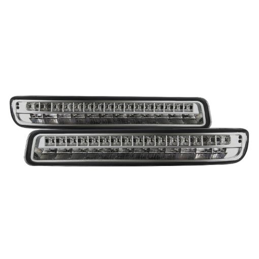 Picture of xTune 99 - 06 GMC Sierra (Excl Denali) Full LED Bumper Lights - Chrome (CBL - GSI99 - LED - C)