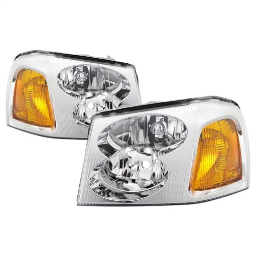 Picture of xTune 02 - 09 GMC Envoy OEM Style Headlights - Chrome (HD - JH - GEN02 - AM - C)
