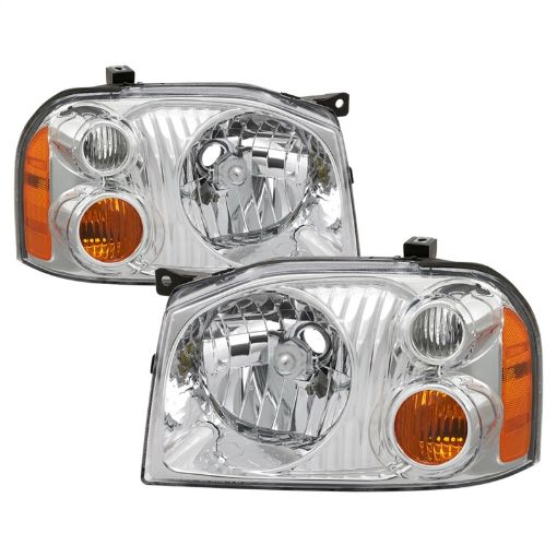Picture of xTune 01 - 04 Nissan Frontier OEM Headlights - Chrome (HD - JH - NF01 - AM - C)