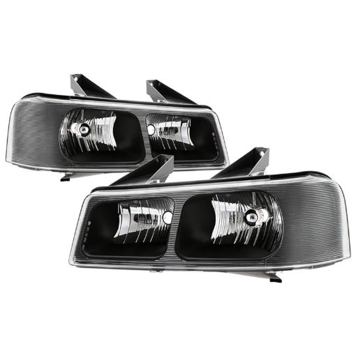 Picture of xTune 03 - 17 Chevrolet Express 1500 OEM Style Headlights - Black (HD - JH - CEX03 - OE - BK)