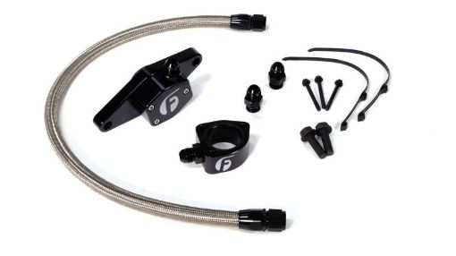 Picture of Fleece Performance 98.5 - 02 VP Coolant Bypass Kit w Stainless Steel Braided Line