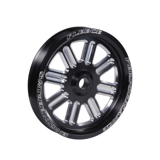 Picture of Fleece Performance Dodge Cummins Dual Pump Spoke Pulley (For Use w FPE Dual Pump Bracket) Black