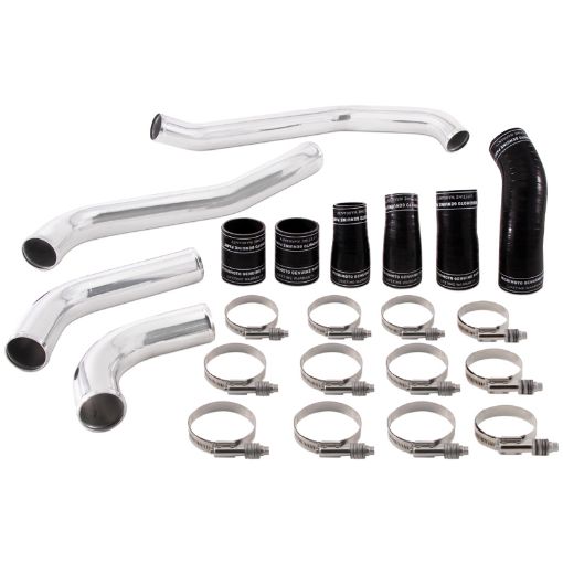 Picture of Mishimoto 2017 Ford F150 3.5L EcoBoost Hot - Side Intercooler Pipe Kit - Polished
