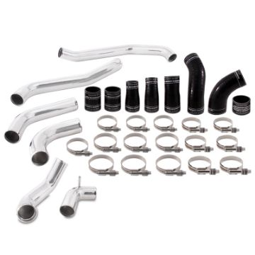 Picture of Mishimoto 2017 Ford F150 3.5L EcoBoost Intercooler Pipe Kit - Polished
